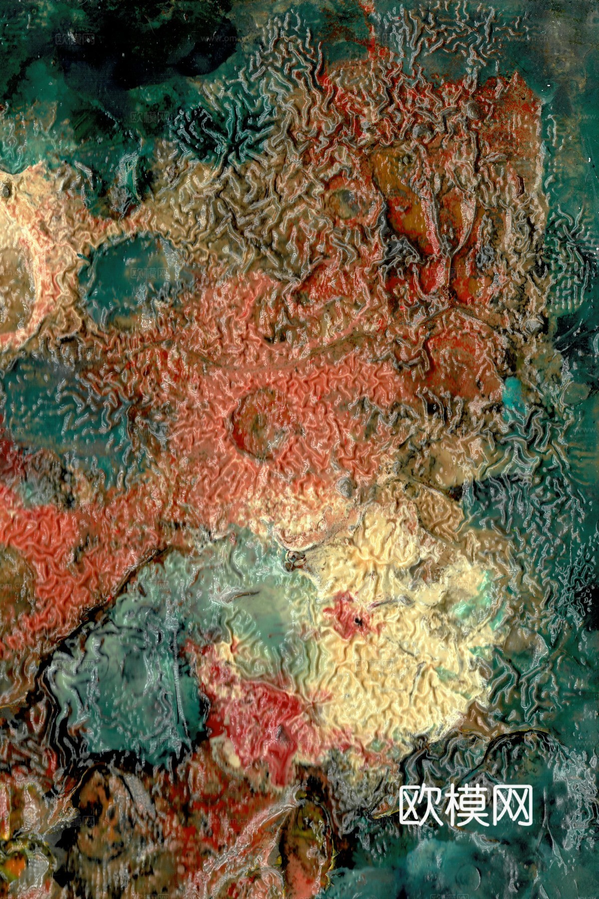 现代装饰画 油画 抽象画 艺术画贴图下载下载