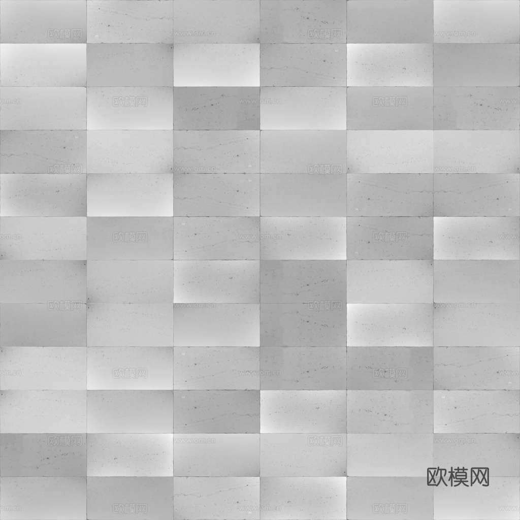 无缝地砖石板砖广场砖水泥砖铺路砖户外砖 PBR材质贴图 1k