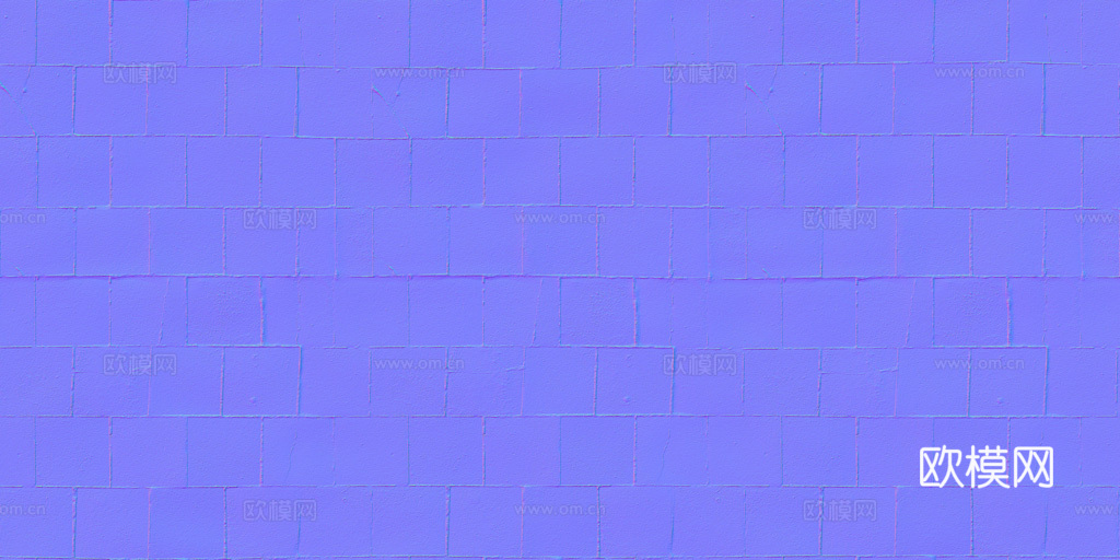 无缝地砖砖地水泥砖铺路砖户外砖 PBR材质贴图 1k