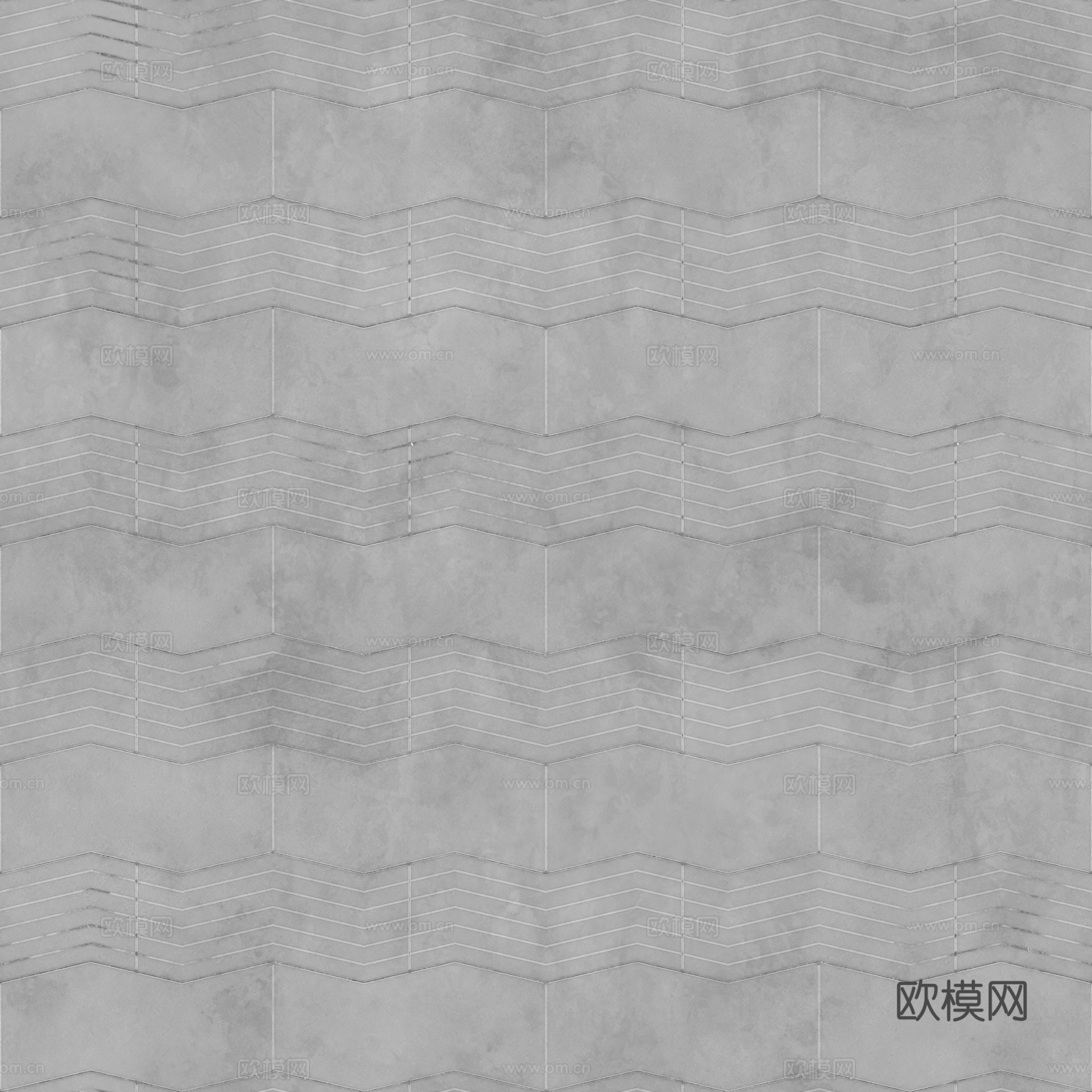 无缝地砖石板砖广场砖水泥砖铺路砖户外砖 PBR材质贴图 2k