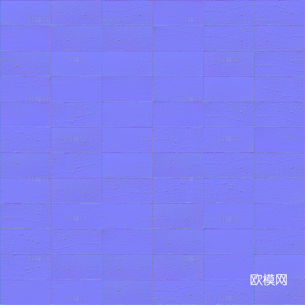 无缝地砖石板砖广场砖水泥砖铺路砖户外砖 PBR材质贴图 1k