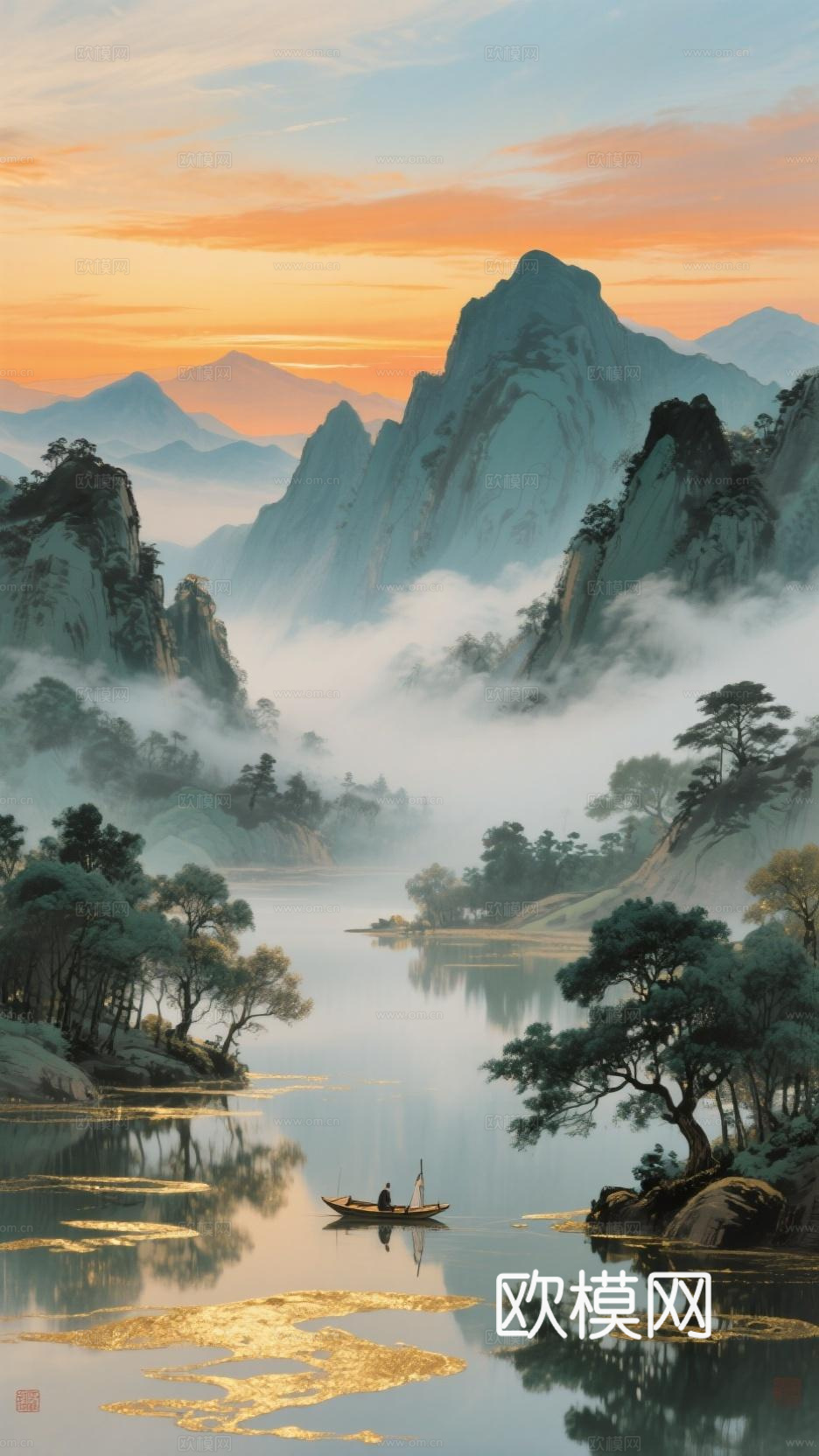 风景装饰画