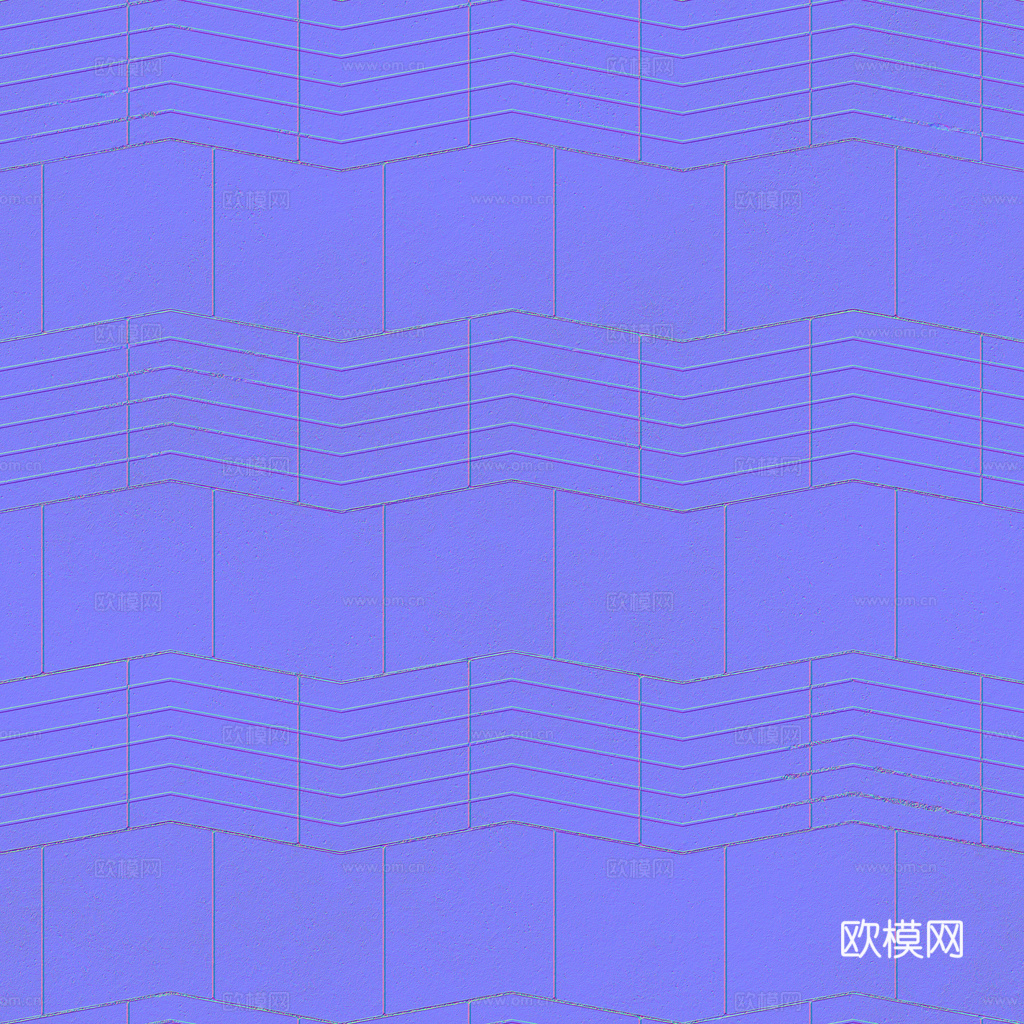 无缝地砖石板砖广场砖水泥砖铺路砖户外砖 PBR材质贴图 1k