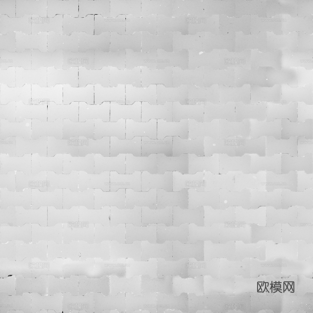 无缝红砖地砖铺路砖户外砖 PBR材质贴图 1k