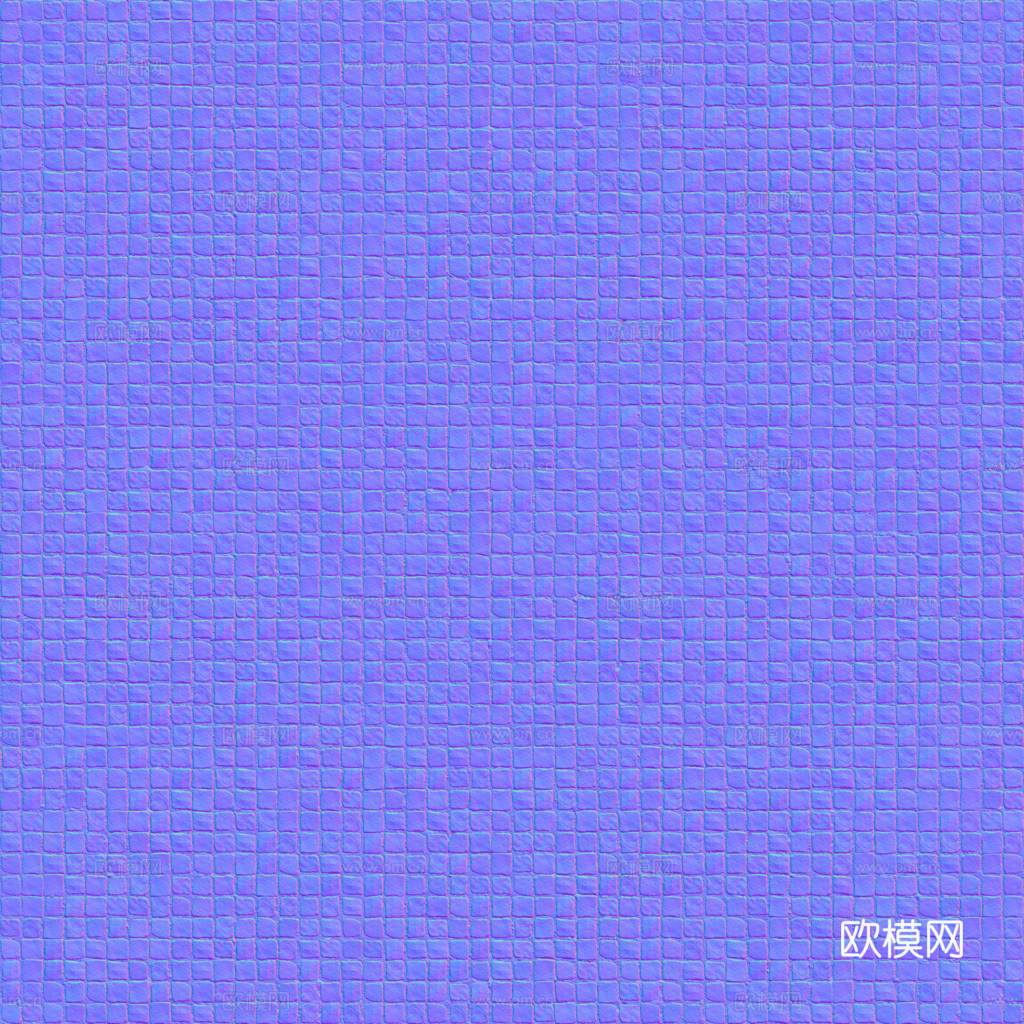 无缝石地石砖铺路石户外地面 PBR材质贴图 1k