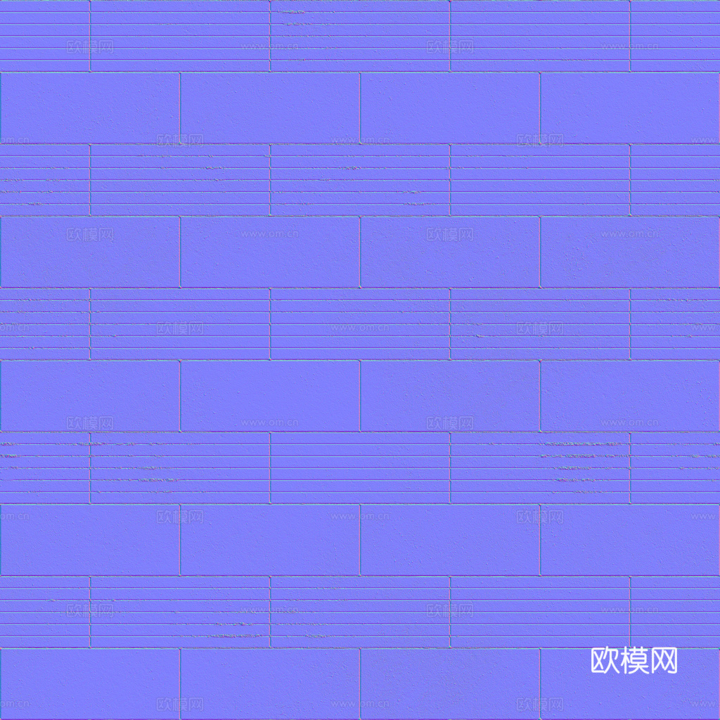 无缝地砖石板砖广场砖水泥砖铺路砖户外砖 PBR材质贴图 1k