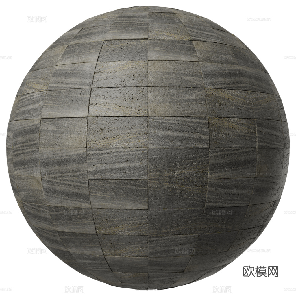 无缝地砖石板砖广场砖水泥砖铺路砖户外砖 PBR材质贴图 1k