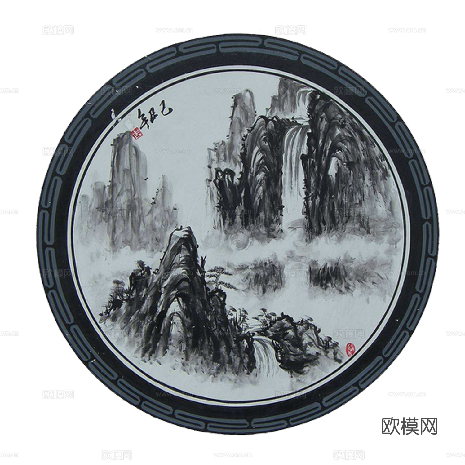 高清中式装饰画