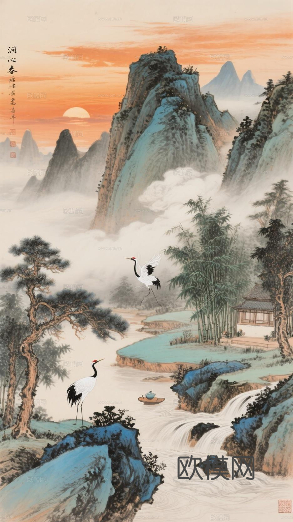 风景装饰画
