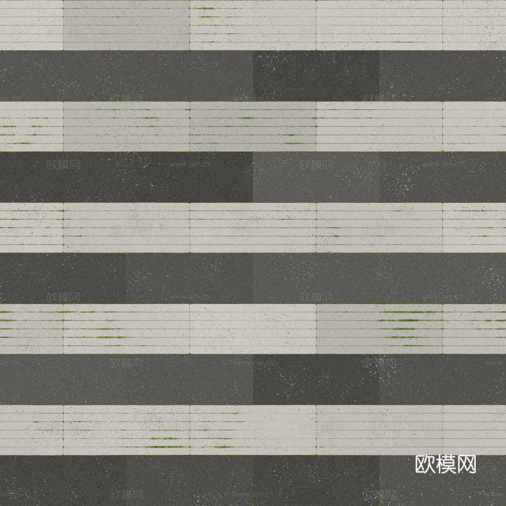 无缝地砖石板砖广场砖水泥砖铺路砖户外砖 PBR材质贴图 1k