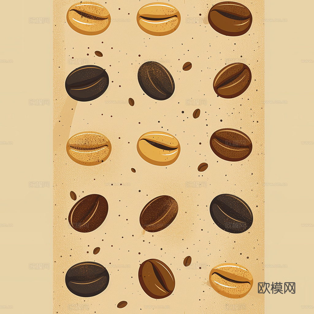 咖啡壁纸 花纹壁纸 卡通壁纸 壁纸