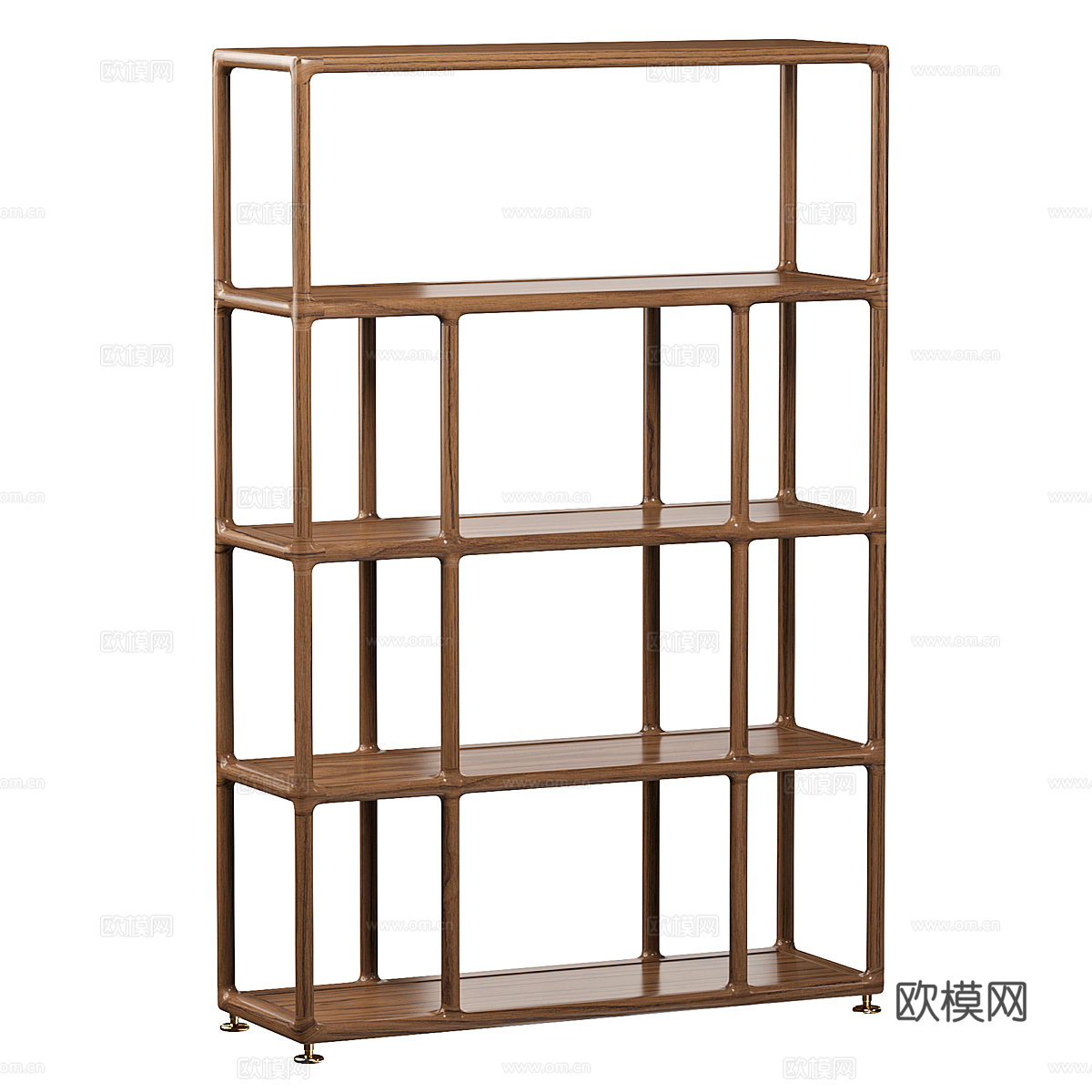 中古风装饰架3d模型
