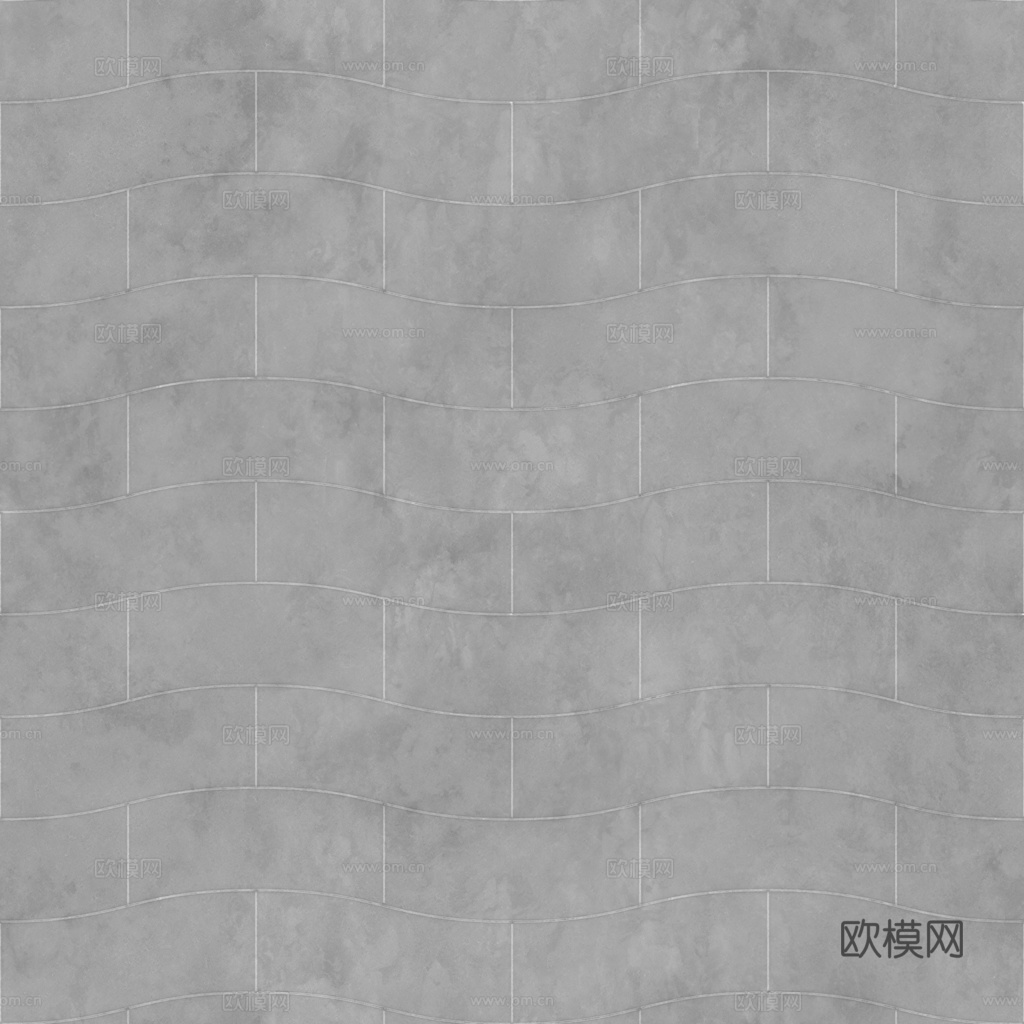 无缝地砖石板砖广场砖水泥砖铺路砖户外砖 PBR材质贴图 1k