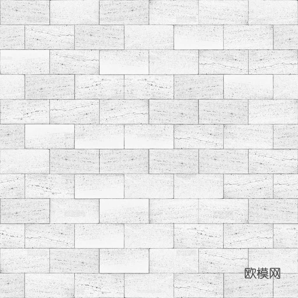 无缝地砖石板砖广场砖水泥砖铺路砖户外砖 PBR材质贴图 1k