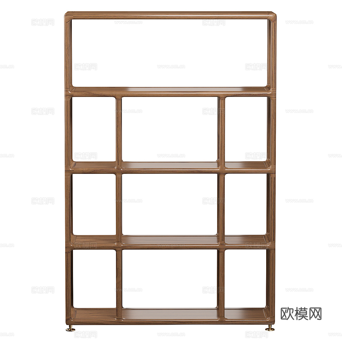 中古风装饰架3d模型
