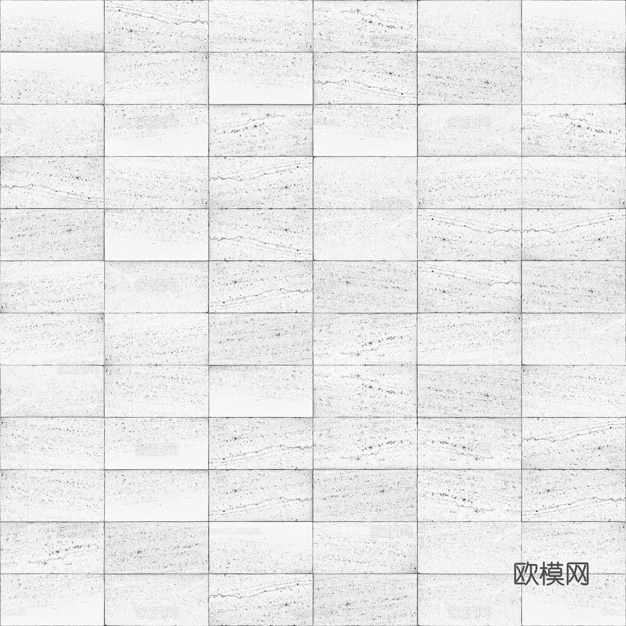 无缝地砖石板砖广场砖水泥砖铺路砖户外砖 PBR材质贴图 2k