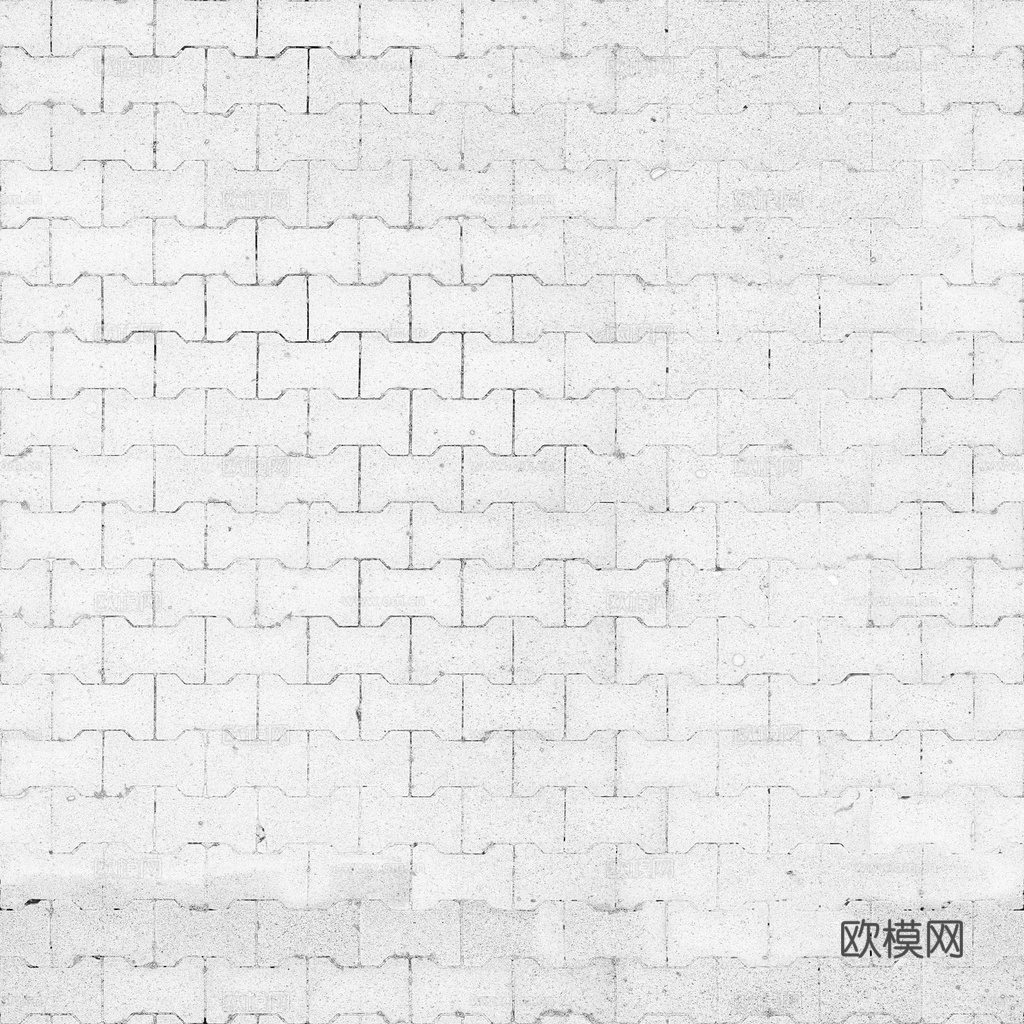 无缝红砖地砖铺路砖户外砖 PBR材质贴图 1k
