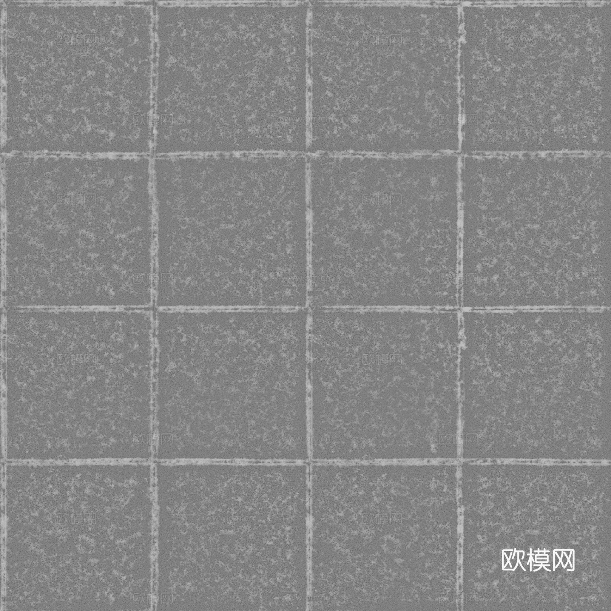 无缝砖地水泥砖铺路砖户外砖 PBR材质贴图 2k