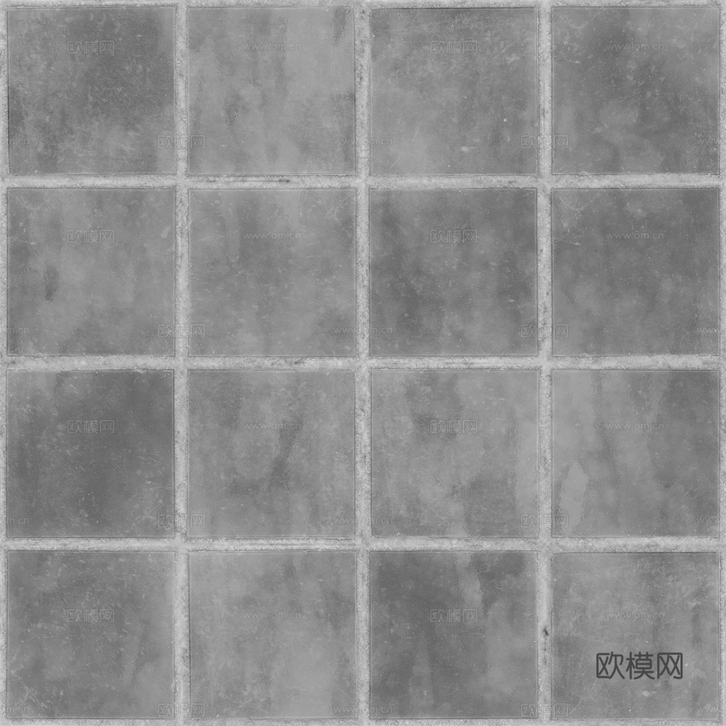 无缝地砖石板铺路砖户外砖 PBR材质贴图 1k