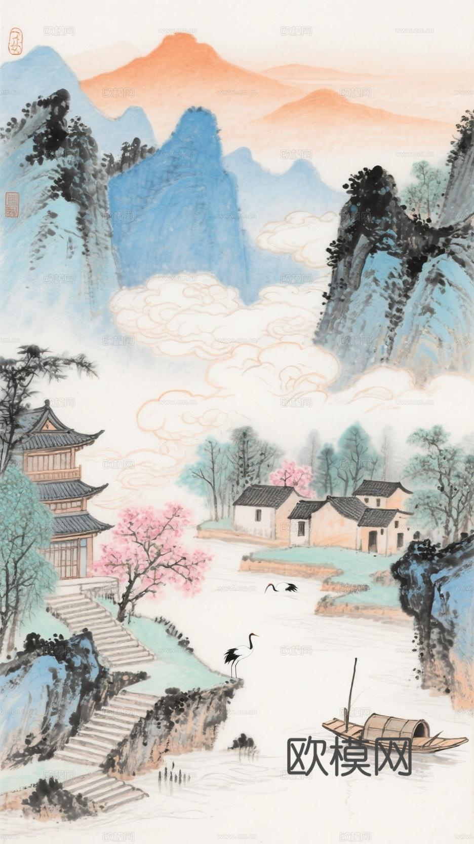 风景装饰画