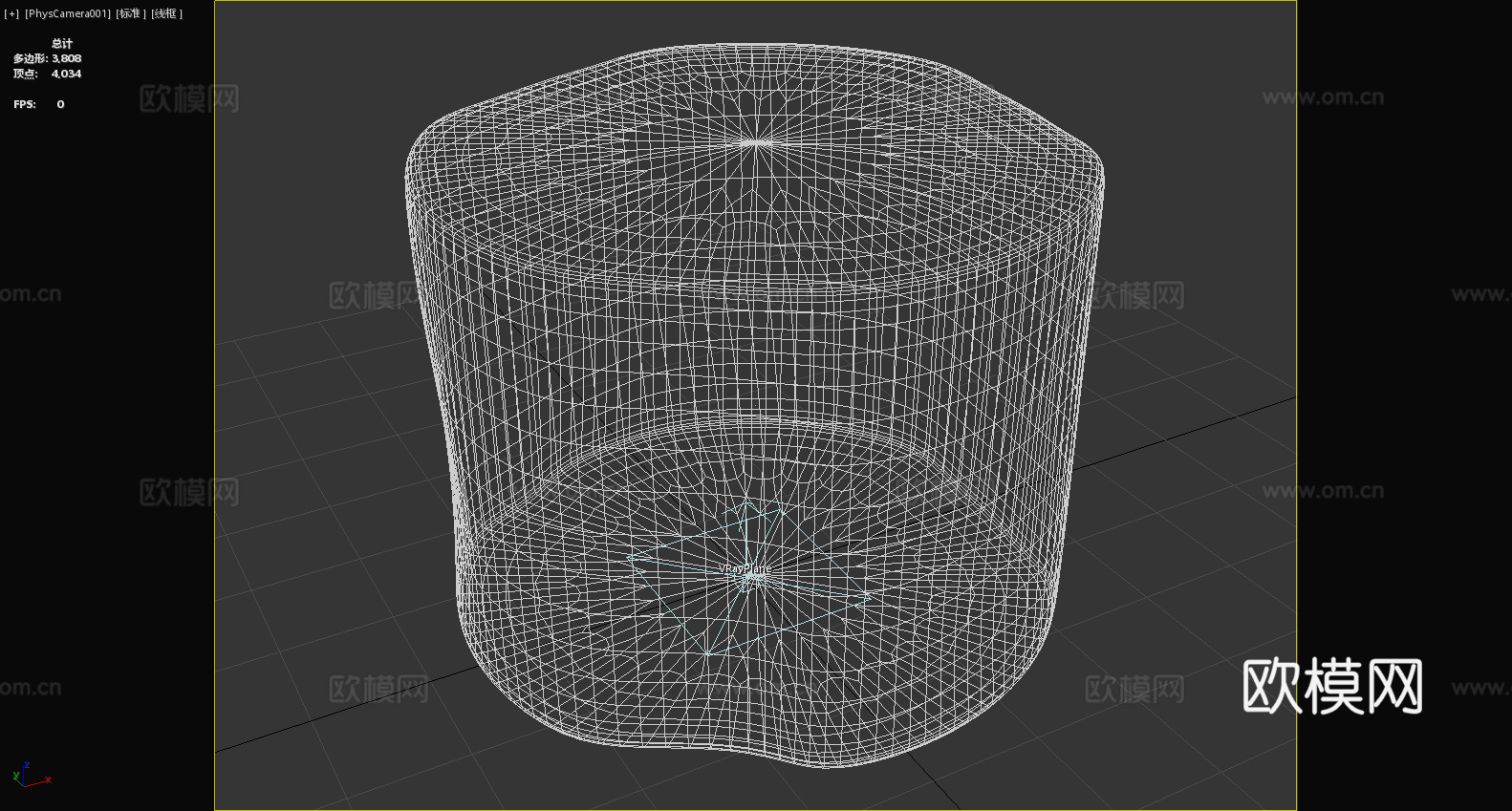 木墩 原木凳 树桩凳 实木凳3d模型下载（渲染图6）