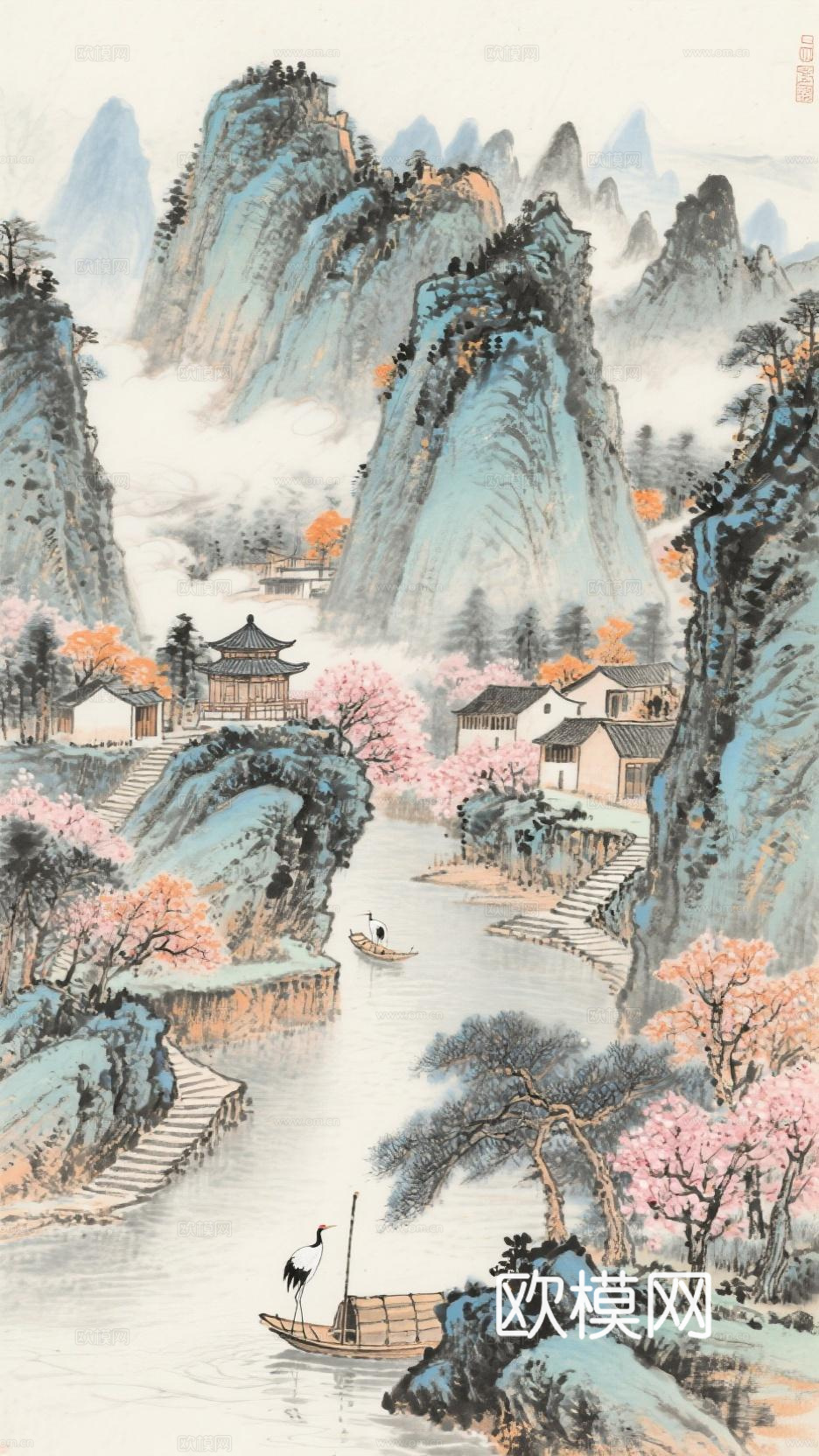 风景装饰画
