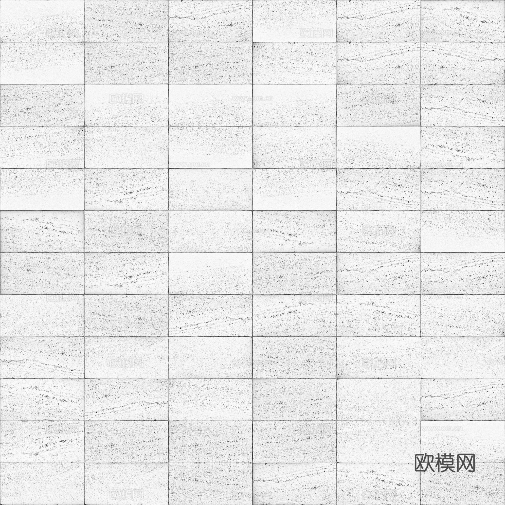 无缝地砖石板砖广场砖水泥砖铺路砖户外砖 PBR材质贴图 2k