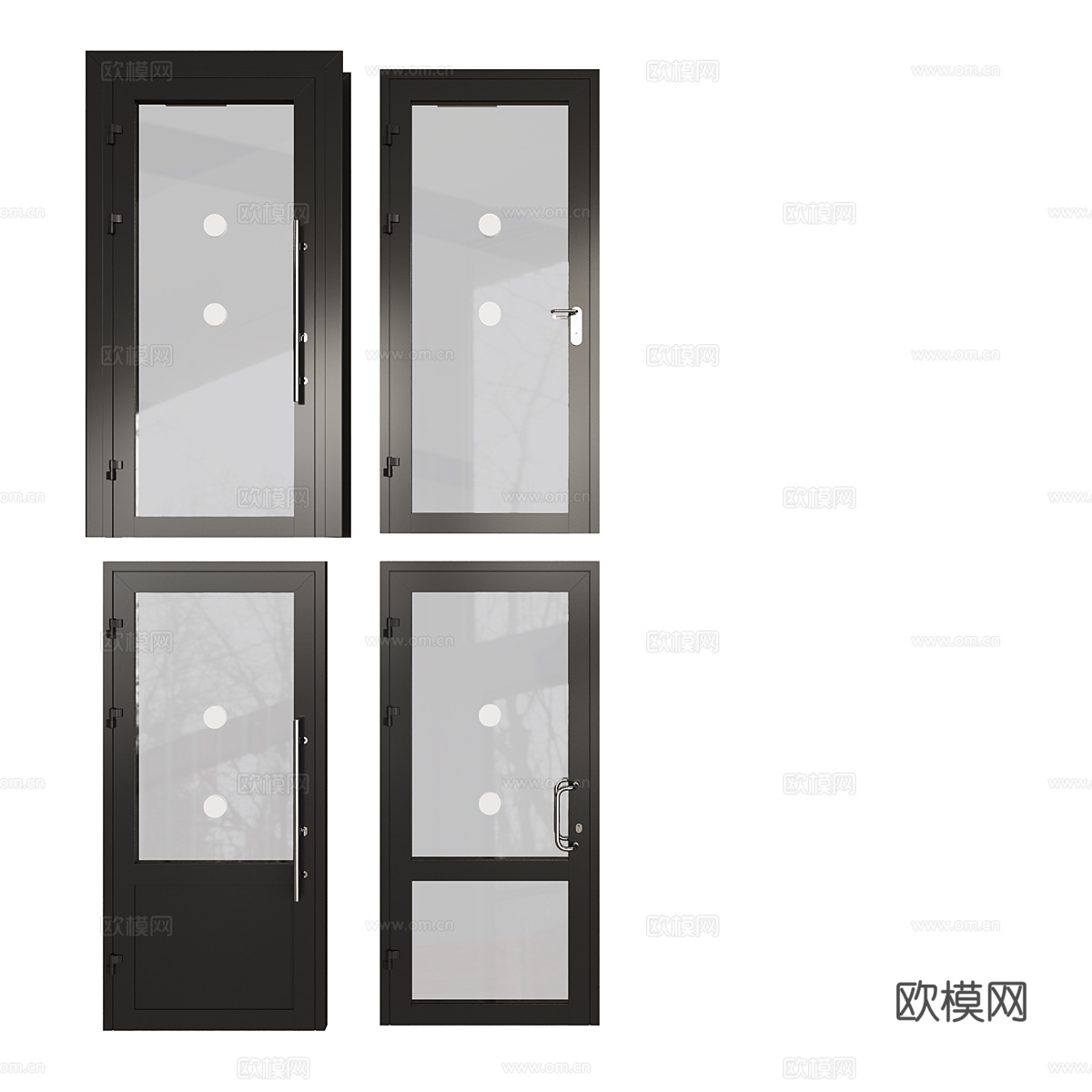 平开门3d模型