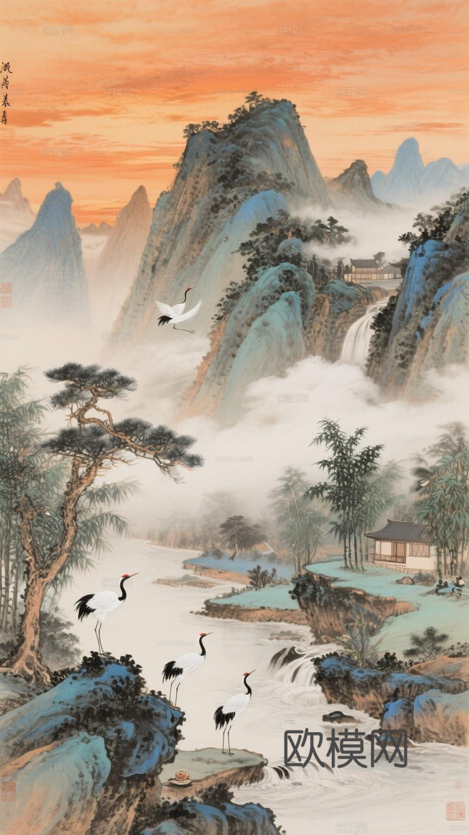 风景装饰画