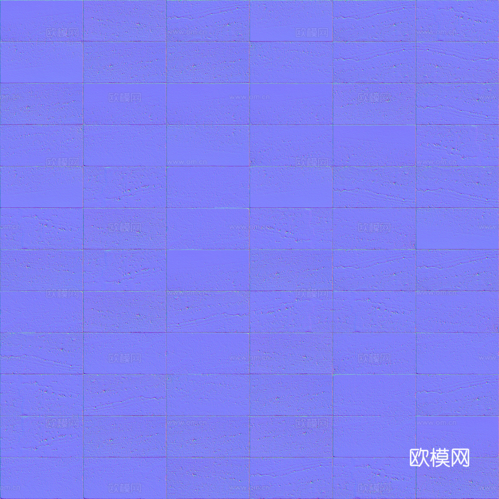 无缝地砖石板砖广场砖水泥砖铺路砖户外砖 PBR材质贴图 1k