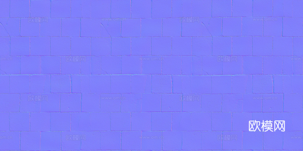 无缝地砖砖地水泥砖铺路砖户外砖 PBR材质贴图 1k