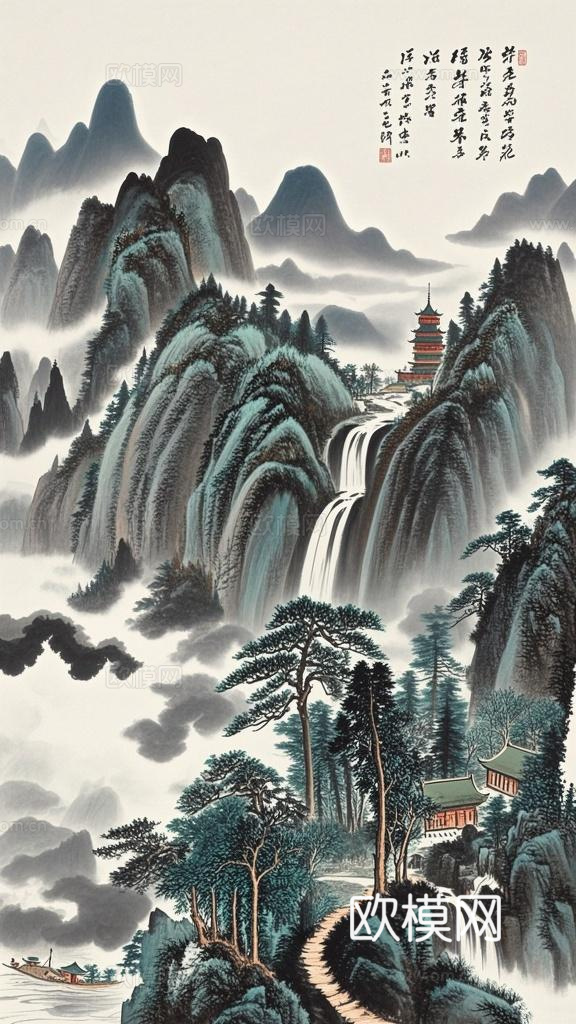风景装饰画