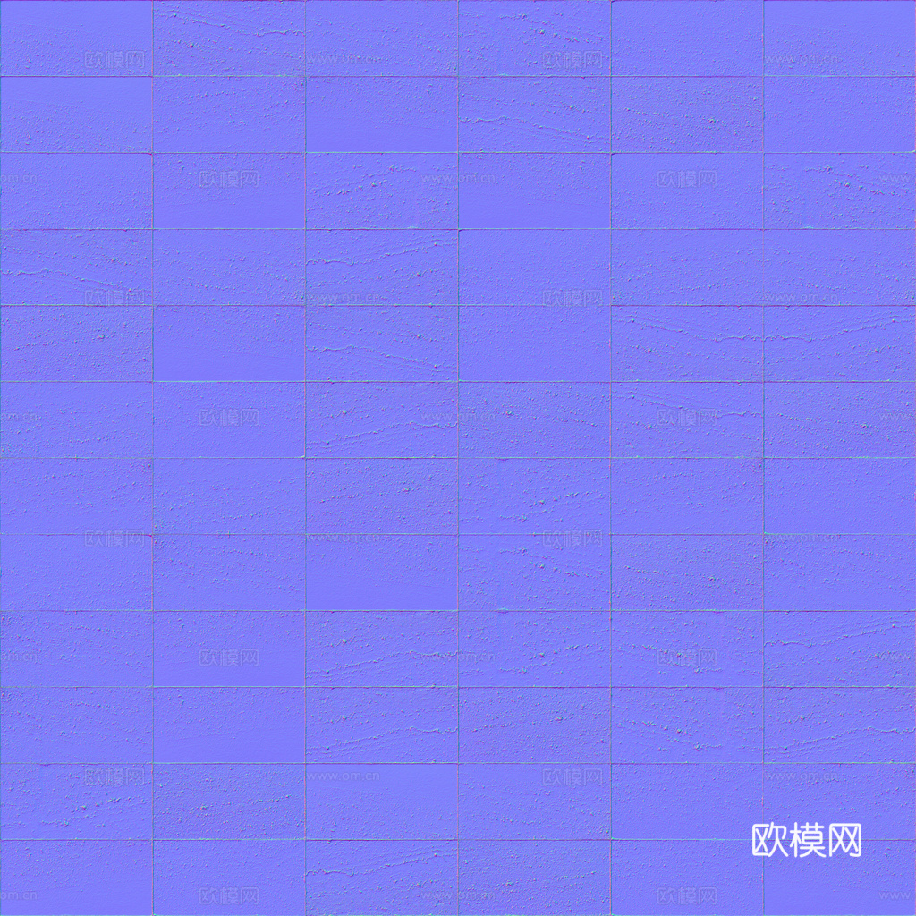 无缝地砖石板砖广场砖水泥砖铺路砖户外砖 PBR材质贴图 1k