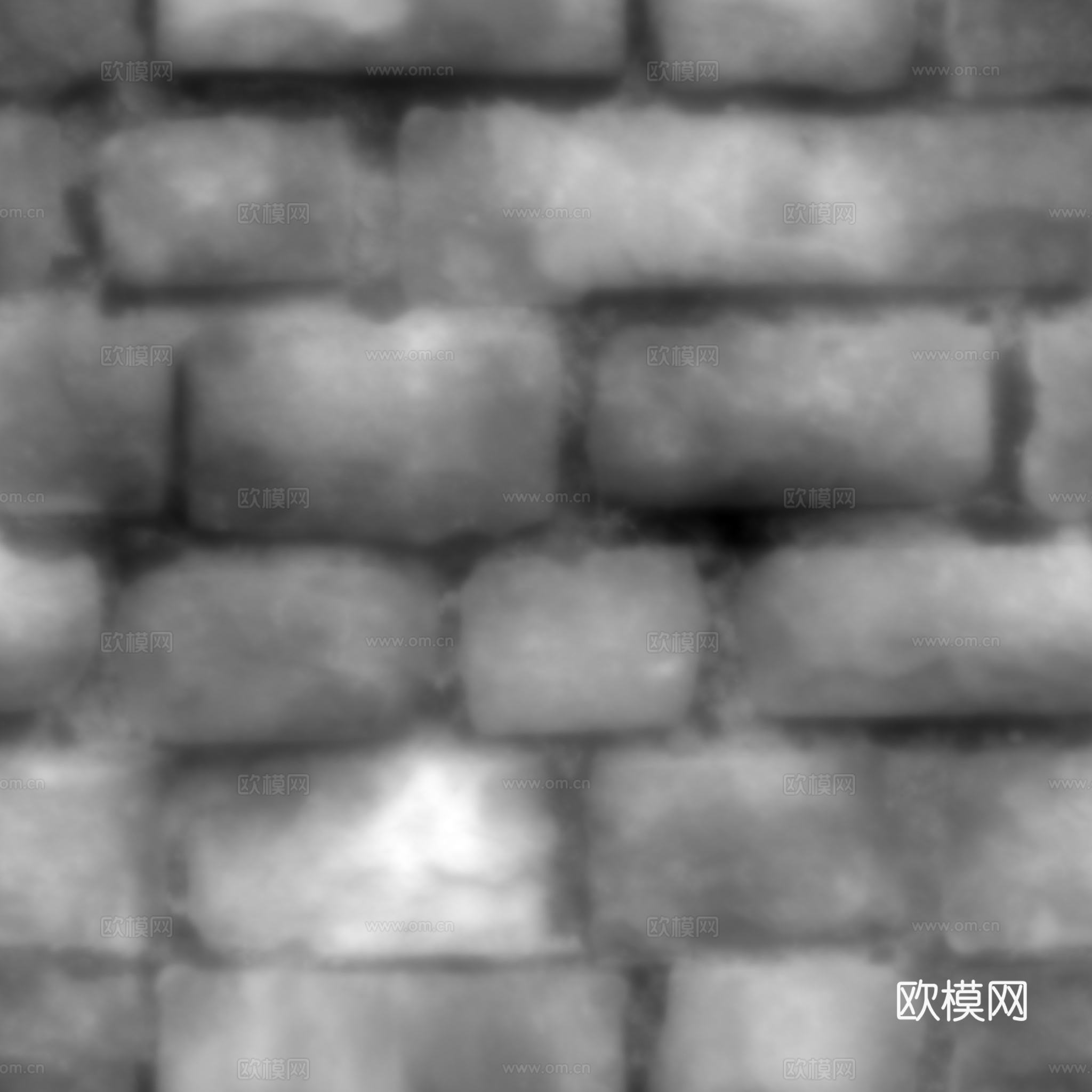 无缝石墙石地石砖铺路石户外墙地 PBR材质贴图 2k