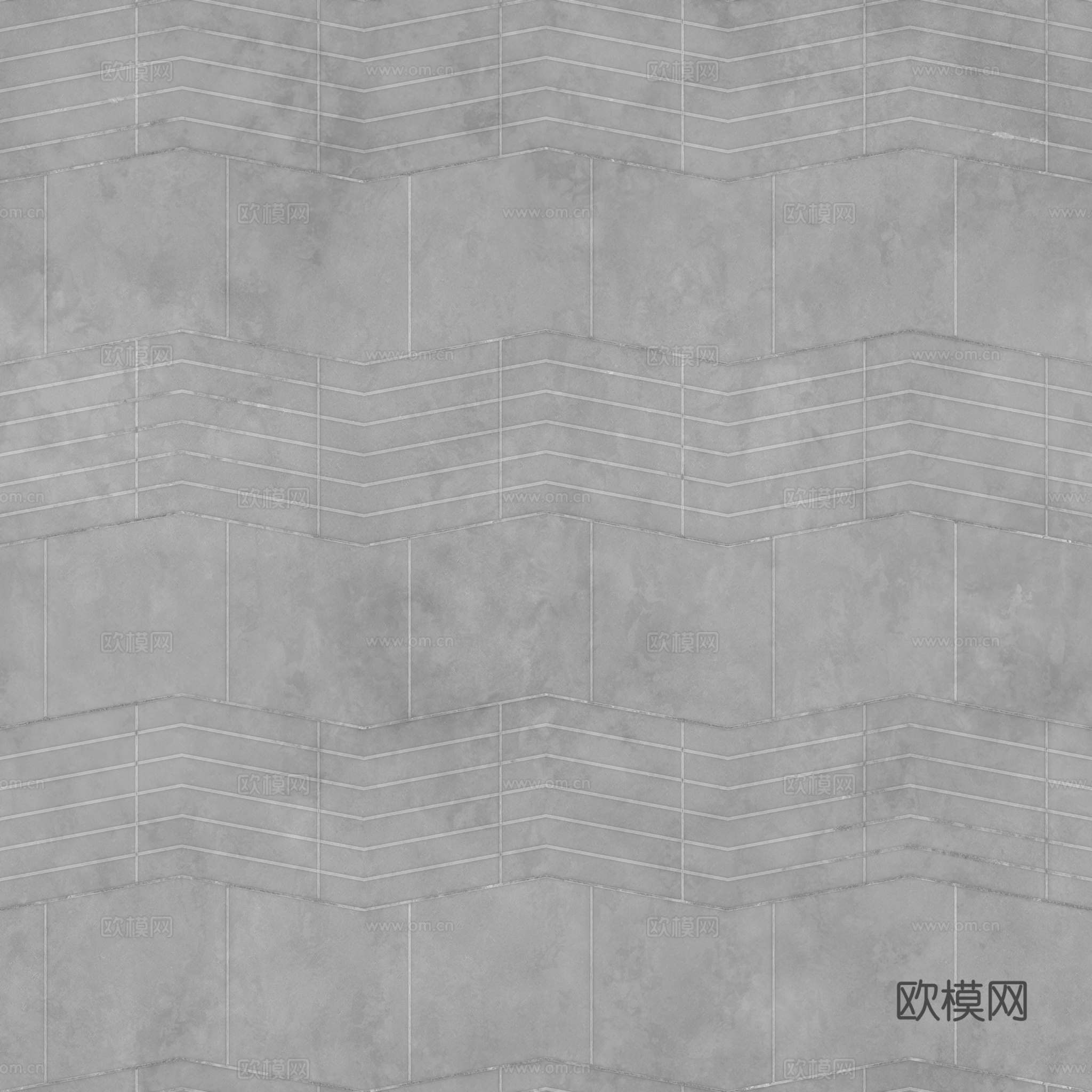 无缝地砖石板砖广场砖水泥砖铺路砖户外砖 PBR材质贴图 2k