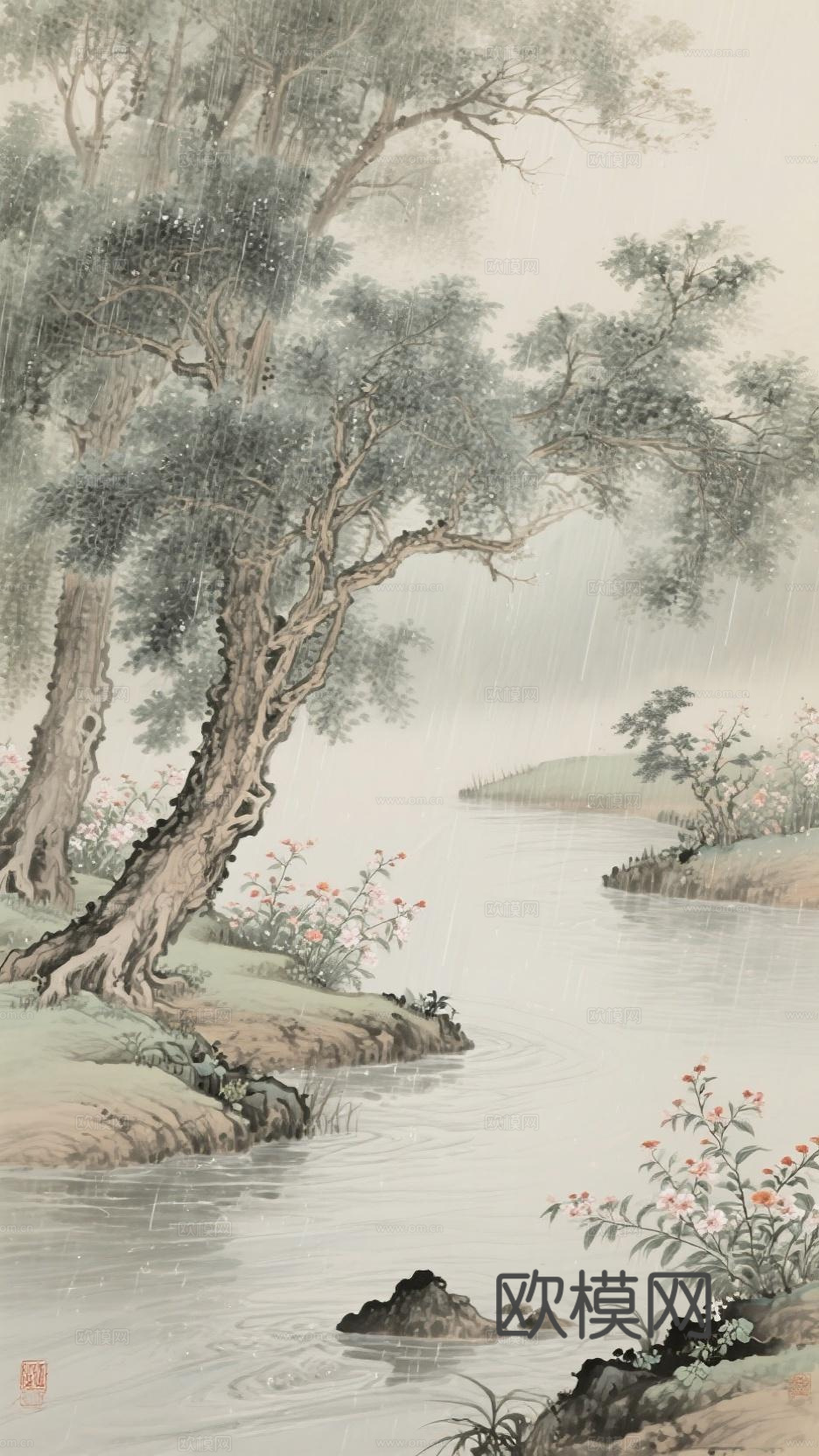 风景装饰画