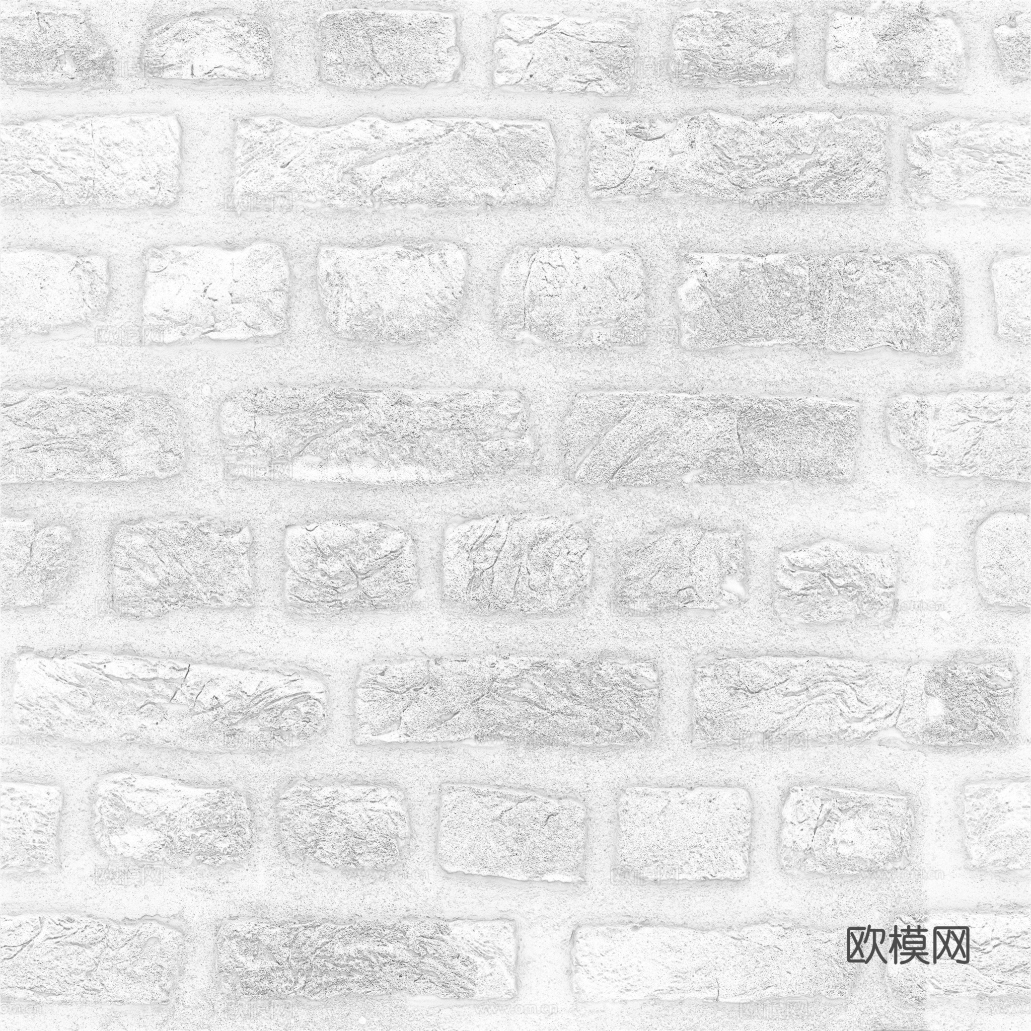 无缝地砖水泥砖铺路砖户外砖 PBR材质贴图 2k
