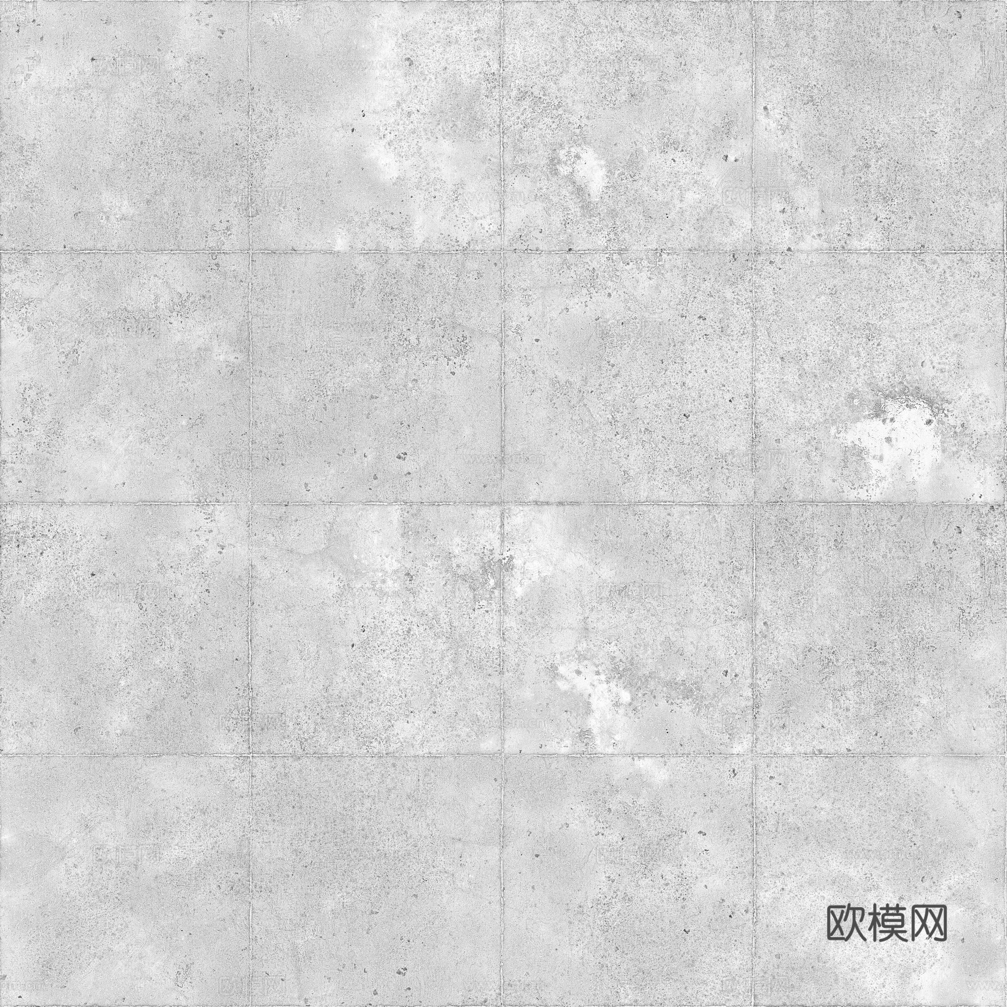 无缝装饰混凝土清水混凝土 PBR材质贴图 2k