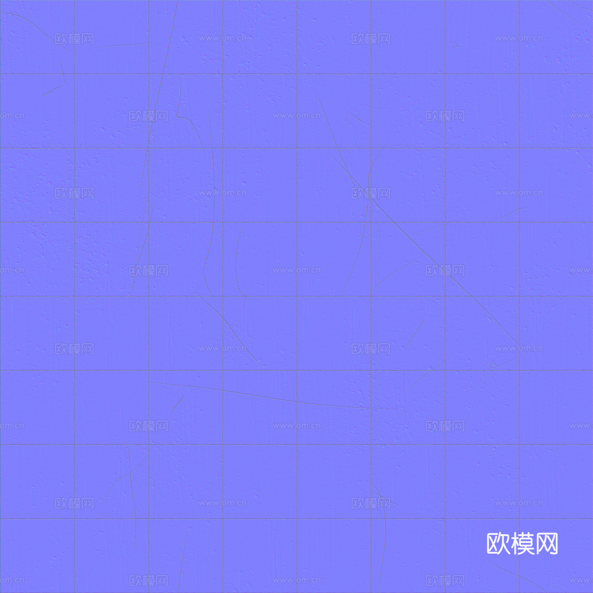无缝混凝土清水混凝土水泥墙面 PBR材质贴图 2k