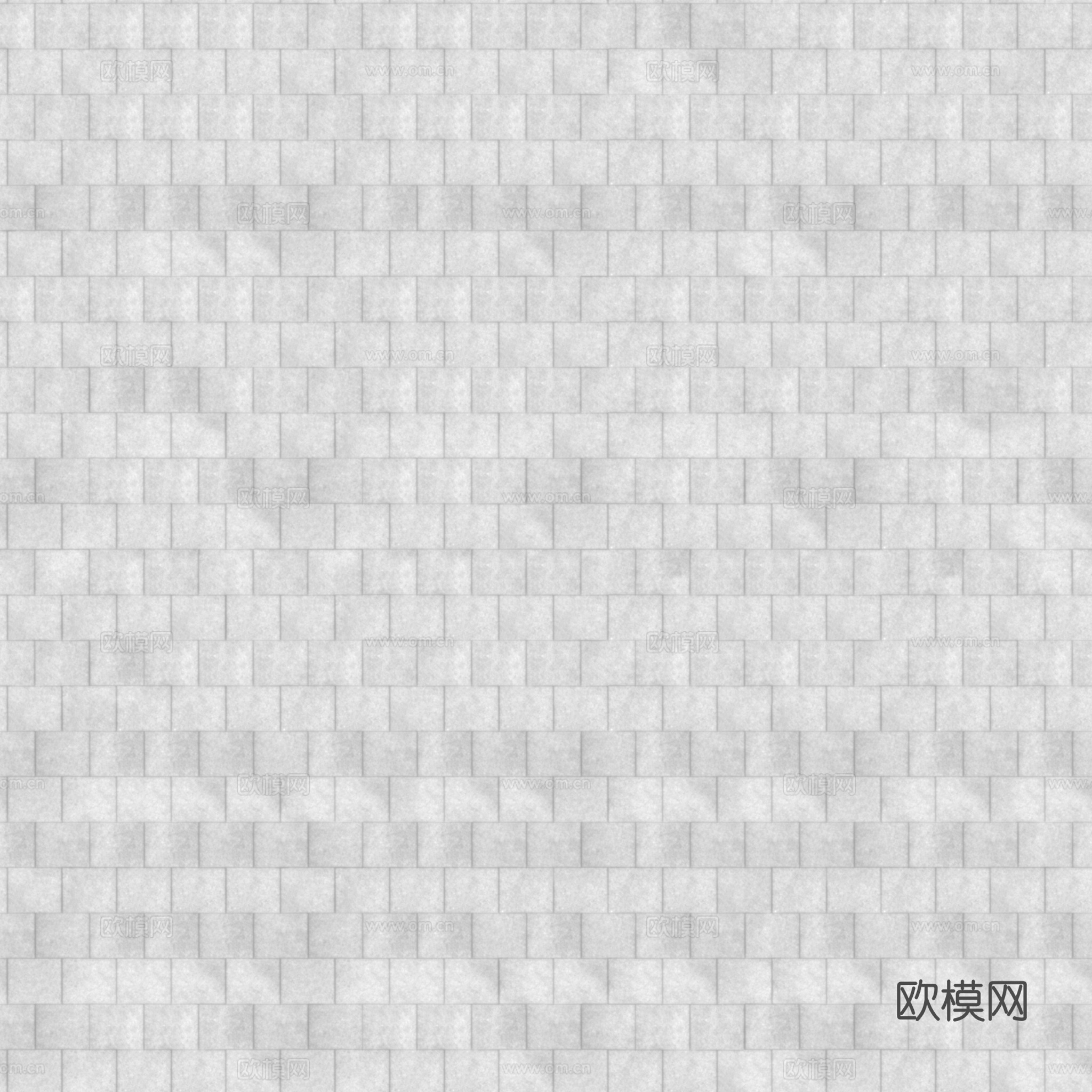 无缝地砖水泥砖石砖铺路砖户外砖 PBR材质贴图 2k