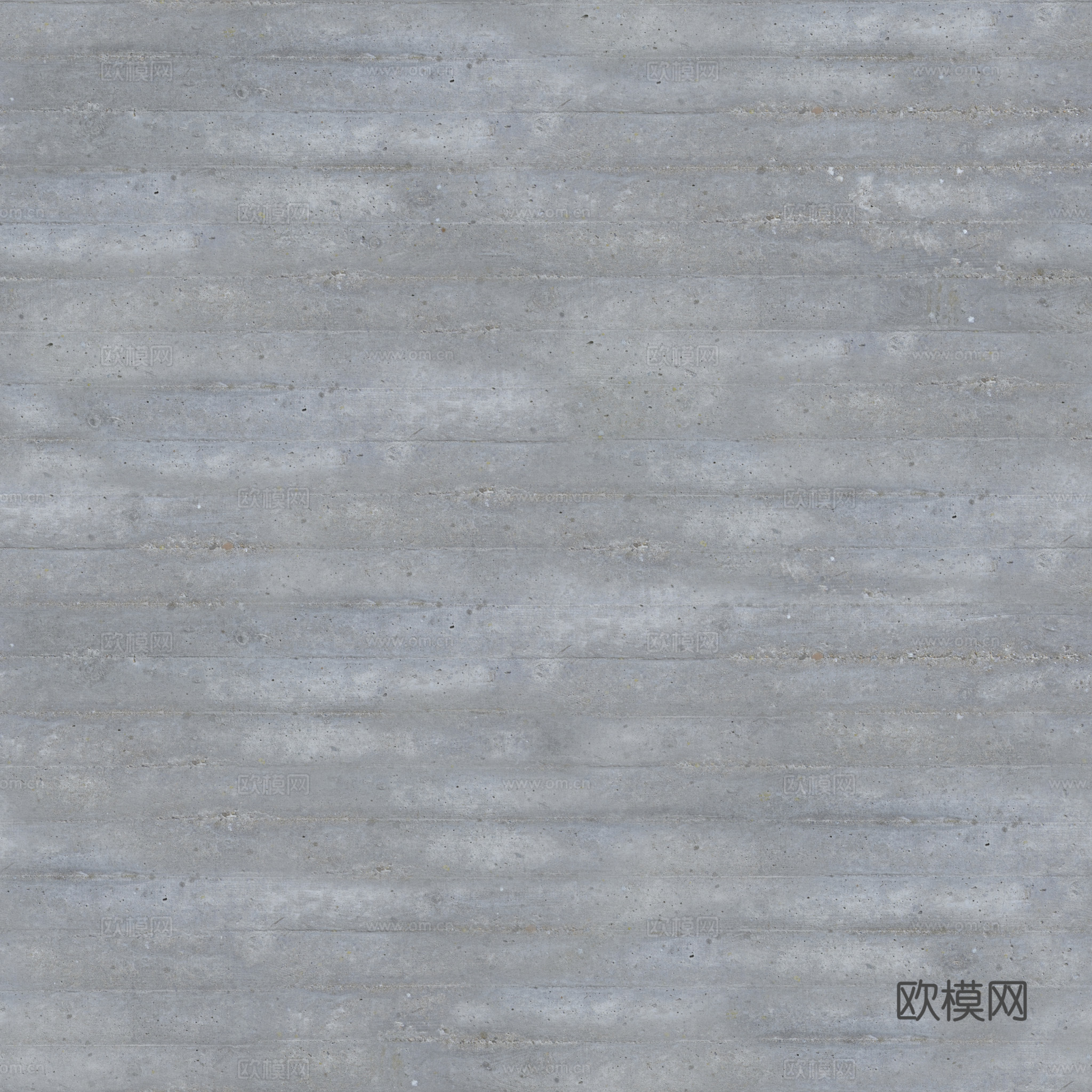 无缝混凝土水泥墙面 PBR材质贴图 2k