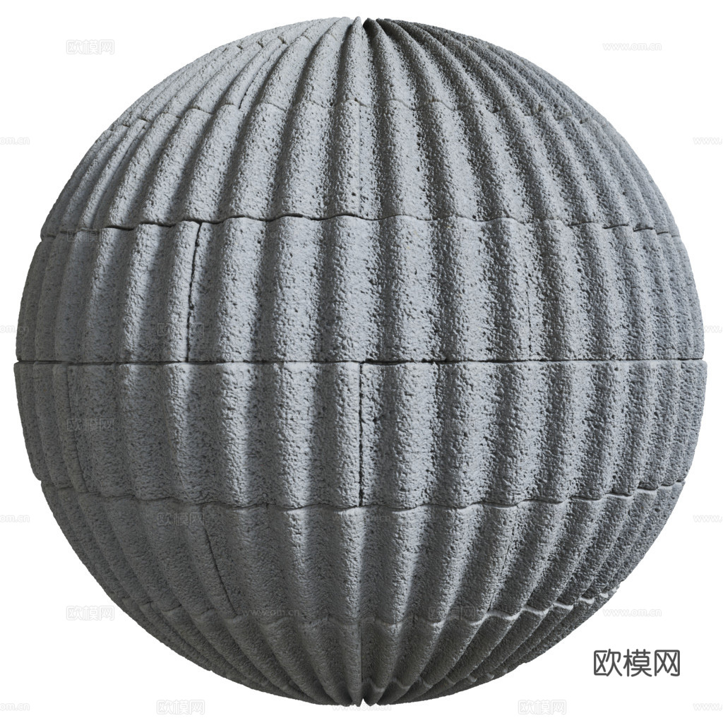 无缝装饰混凝土预制混凝土装饰墙面 PBR材质贴图 2k
