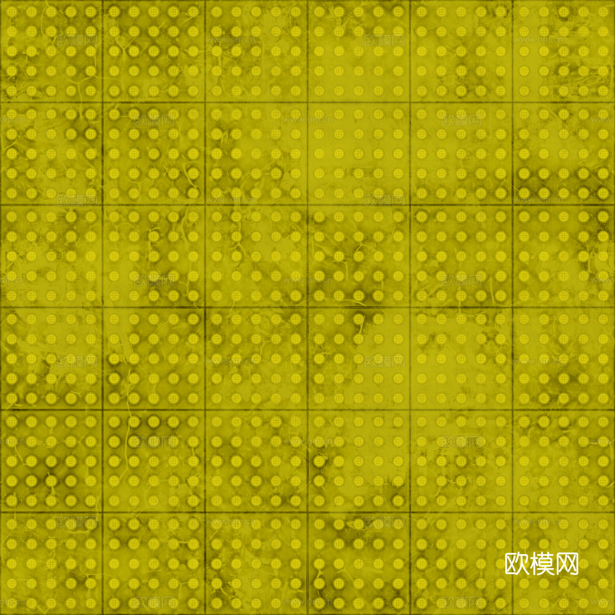 无缝地砖水泥砖铺路砖户外砖防滑砖 PBR材质贴图 2k