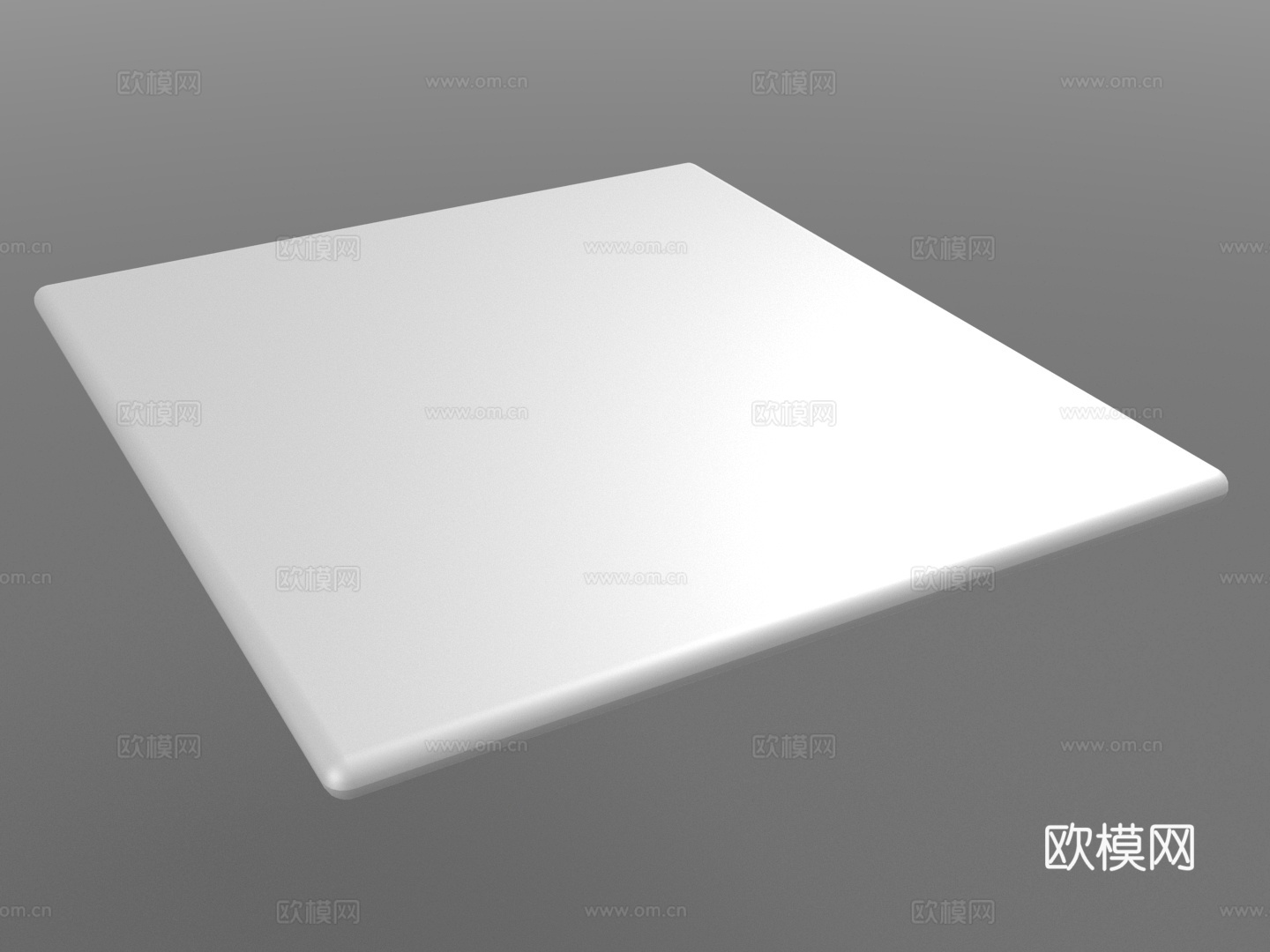 砧板 切菜板 厨房用具 食品切割板3d模型下载（渲染图1）