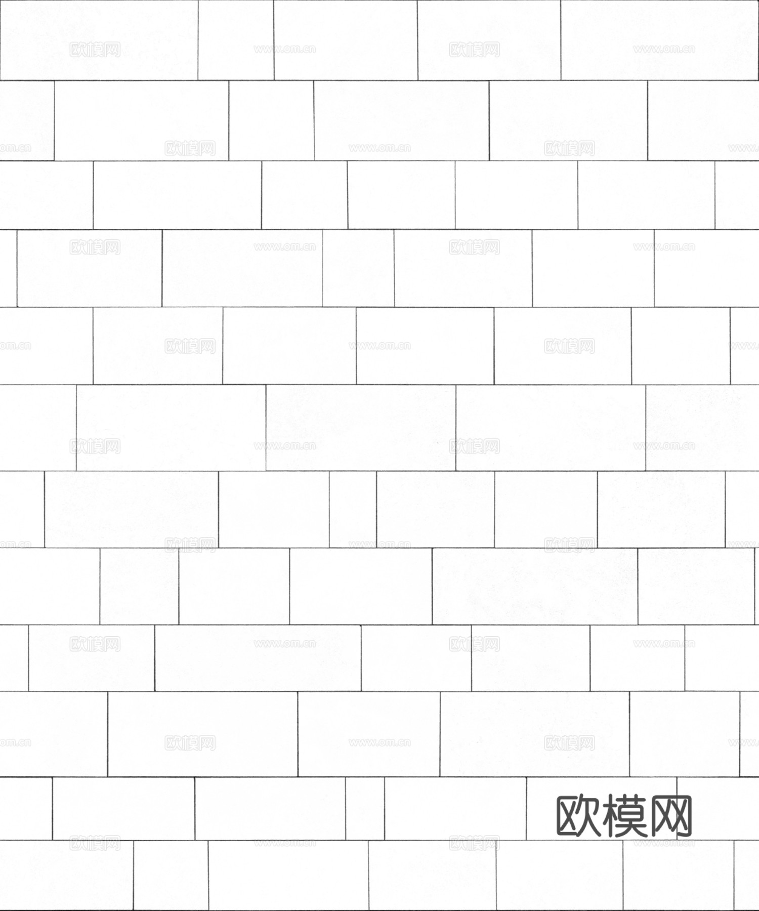 无缝地砖墙砖石砖铺路砖户外砖 PBR材质贴图 2k