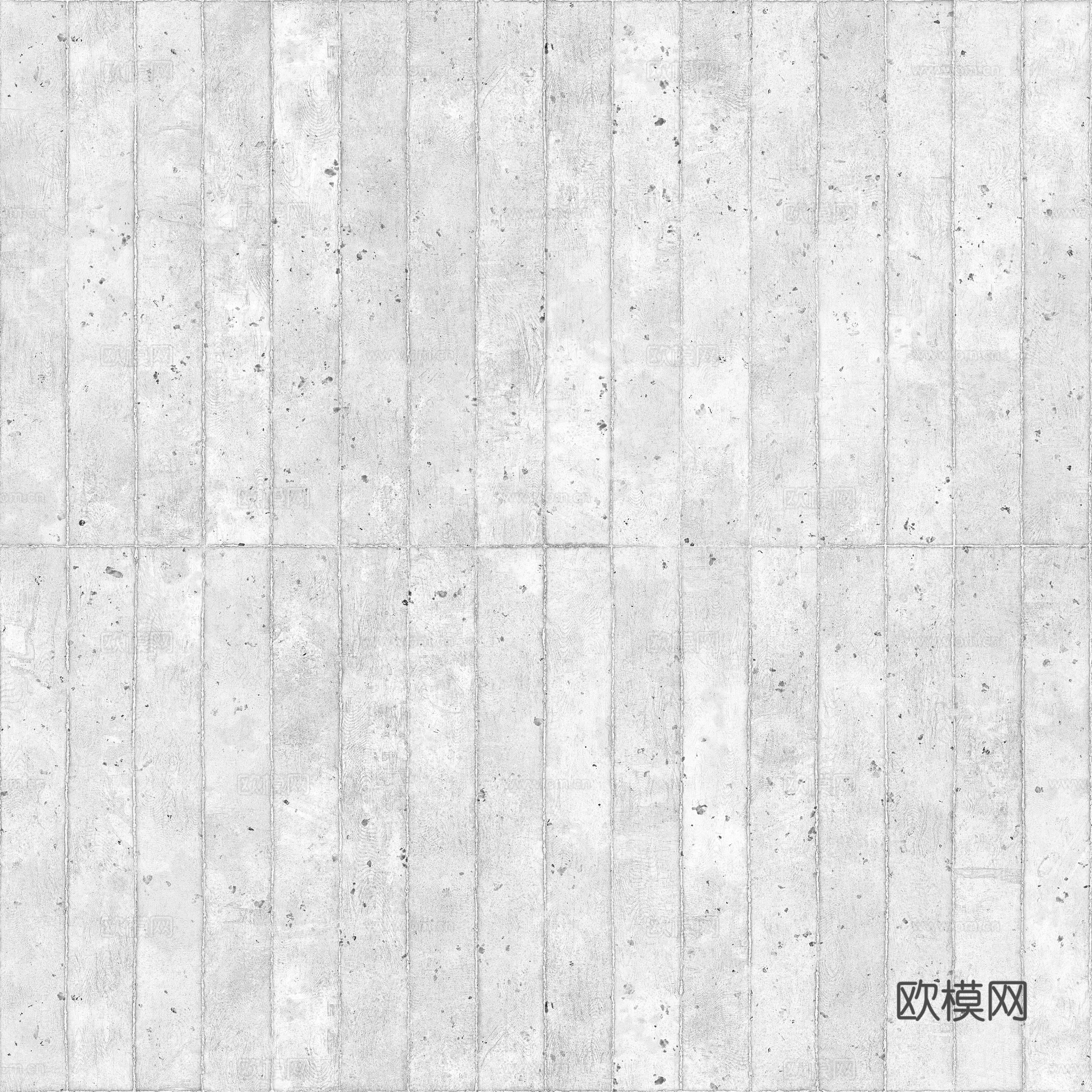 无缝装饰混凝土清水混凝土 PBR材质贴图 2k