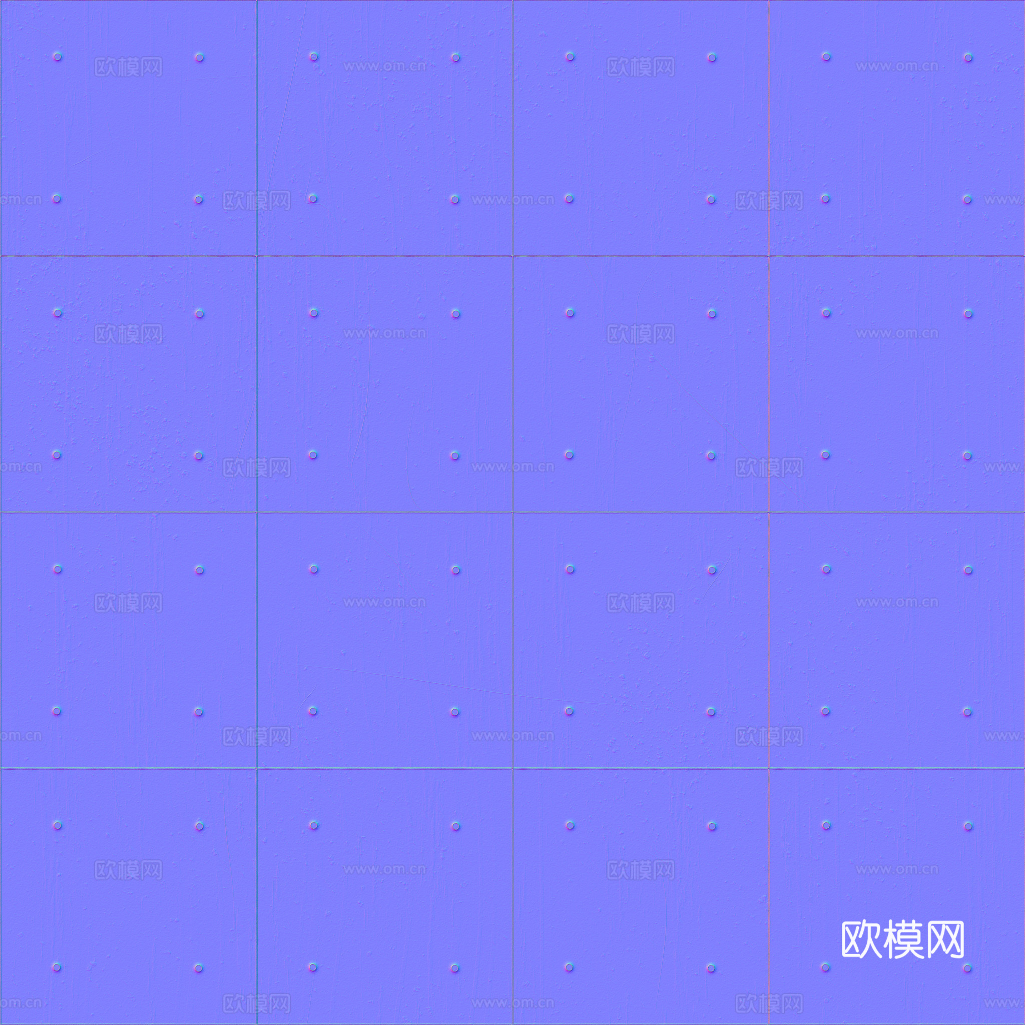 无缝混凝土清水混凝土水泥墙面 PBR材质贴图 2k
