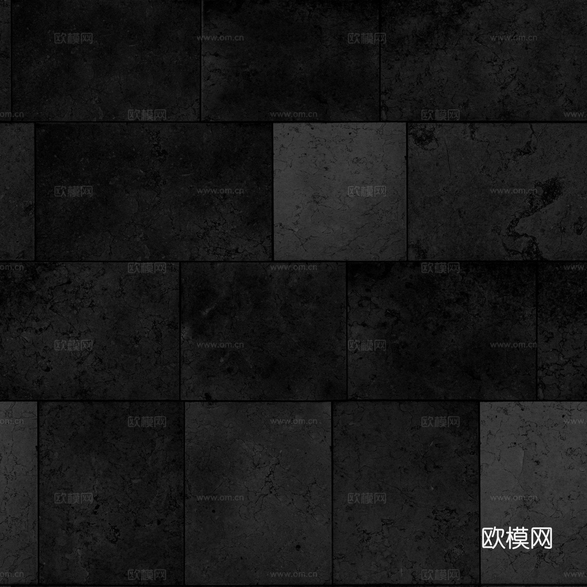 无缝墙砖地砖石砖铺路砖户外砖 PBR材质贴图 2k