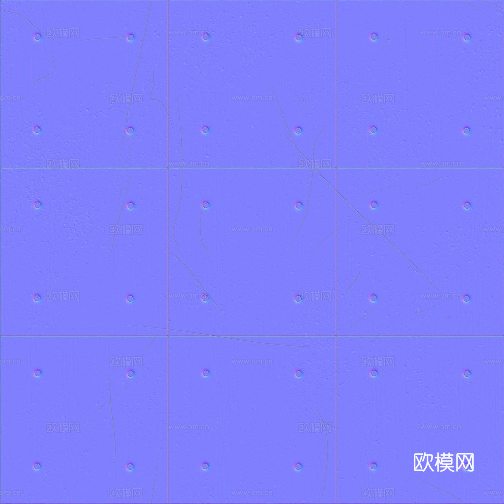 无缝混凝土清水混凝土水泥墙面 PBR材质贴图 1k