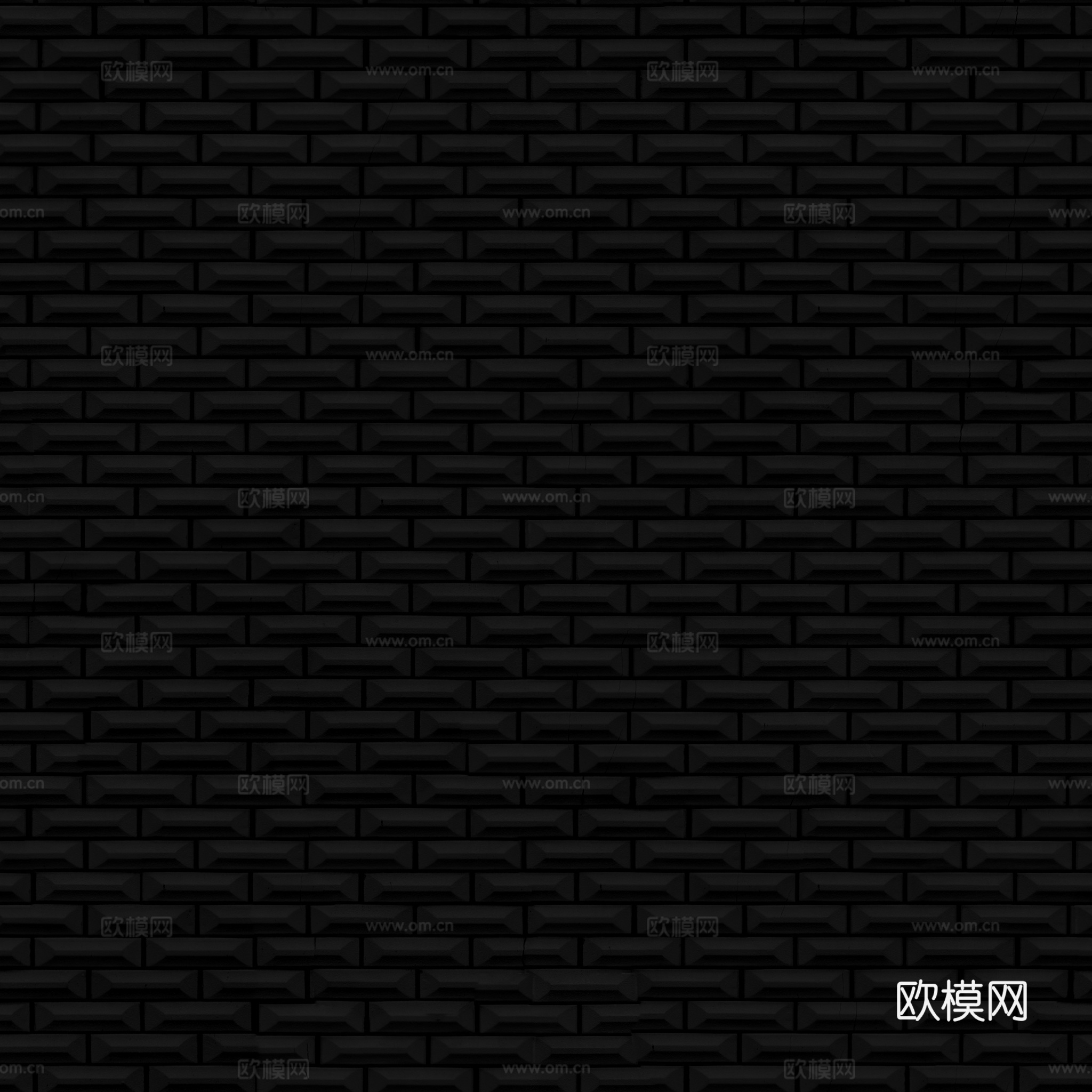 无缝瓷砖墙砖外墙砖户外砖 PBR材质贴图 2k
